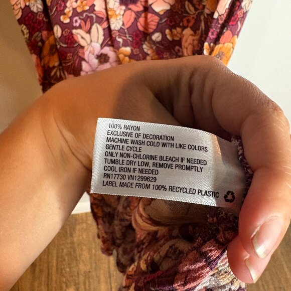 Knox Rose floral boho midi dress - Picture 5 of 6